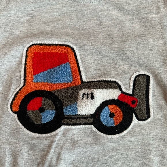 Tractor Appliqué Sweatshirt - Picture 2 of 3